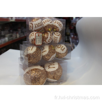 Boule de mousse de décoration de Noël pour arbre de Noël